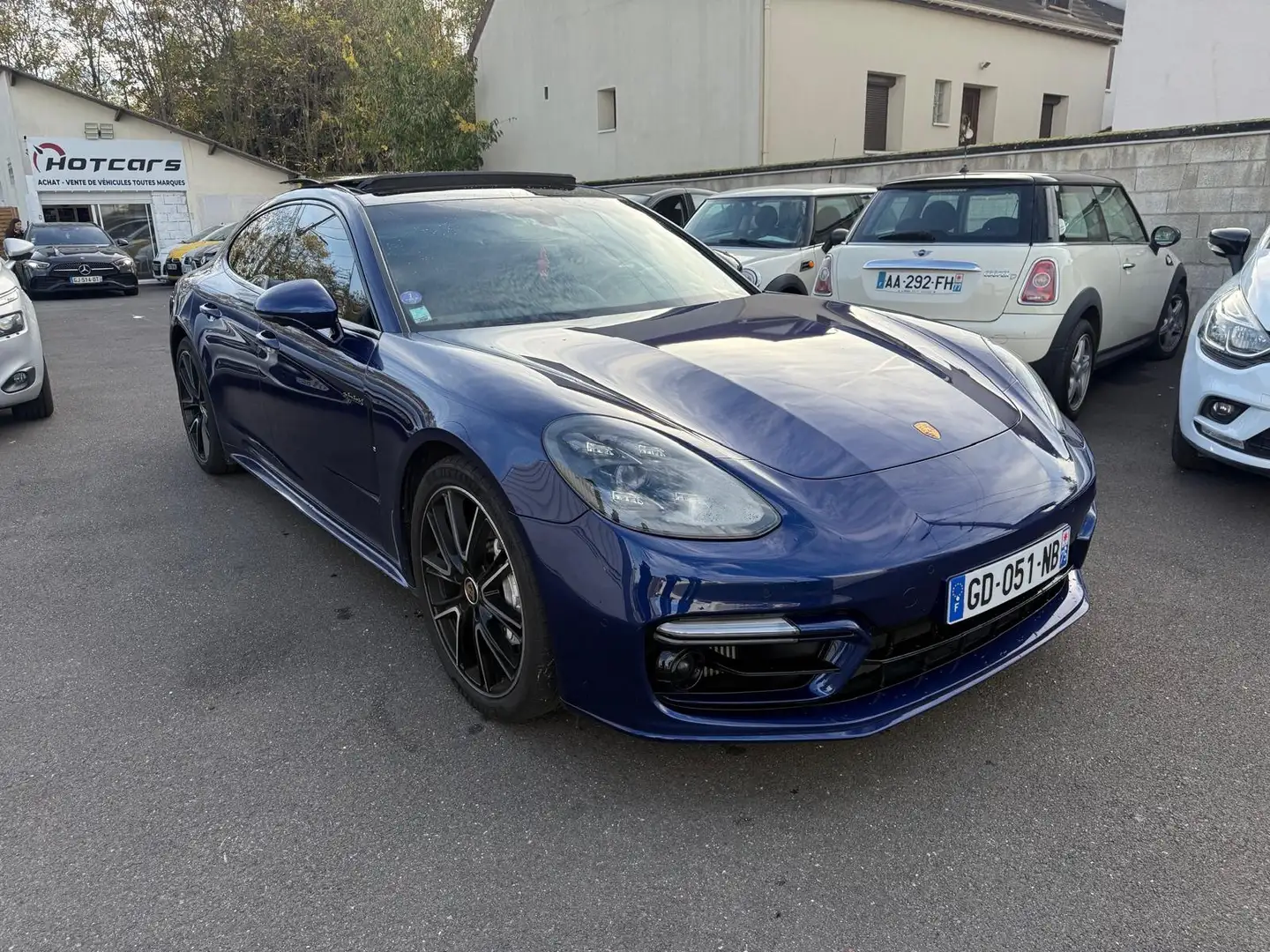 Porsche Panamera Panamera 4 V6 3.0 462 Hybrid Blauw - 2