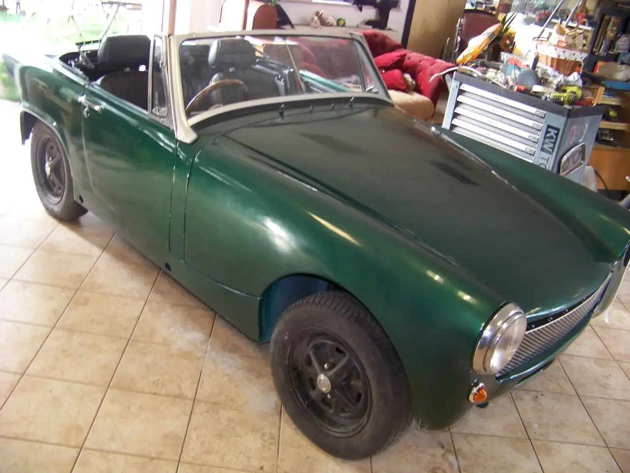 British Leyland MG Midget MK III von 1976 Rechtslenker Racer Umbau, foto 5