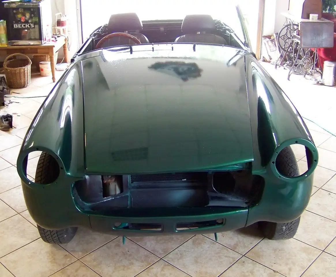 British Leyland MG Midget MK III von 1976 Rechtslenker Racer Umbau, foto 3
