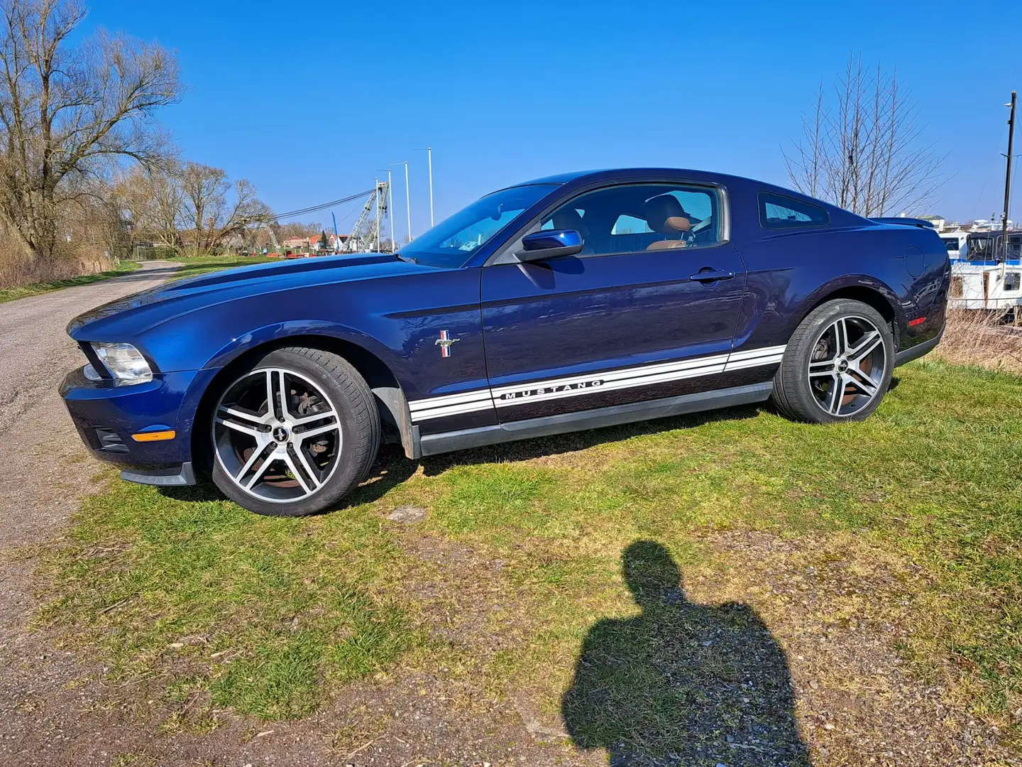 Ford Mustang 4.0 V6 Blauw - 1