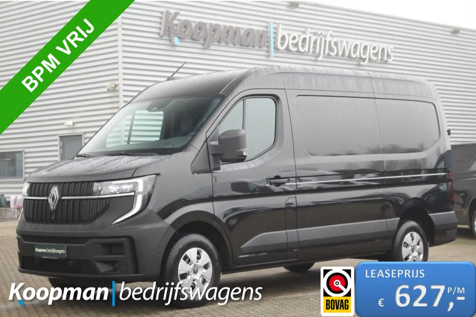 Renault Master T35 2.0dCi 150pk | L2H2 Extra | Android Navi | Cam Zwart - 1