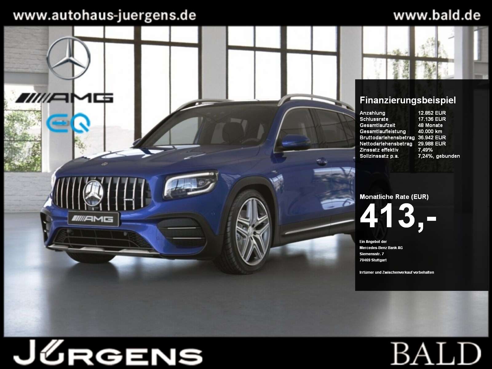 Brugt Mercedes Benz Glb-Class 35 AMG