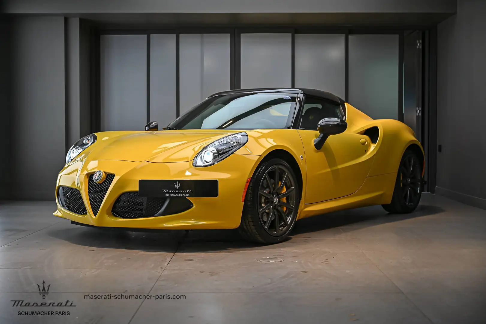 Alfa Romeo Spider 4C Spider 1750 Tbi 240 ch TCT Jaune - 1