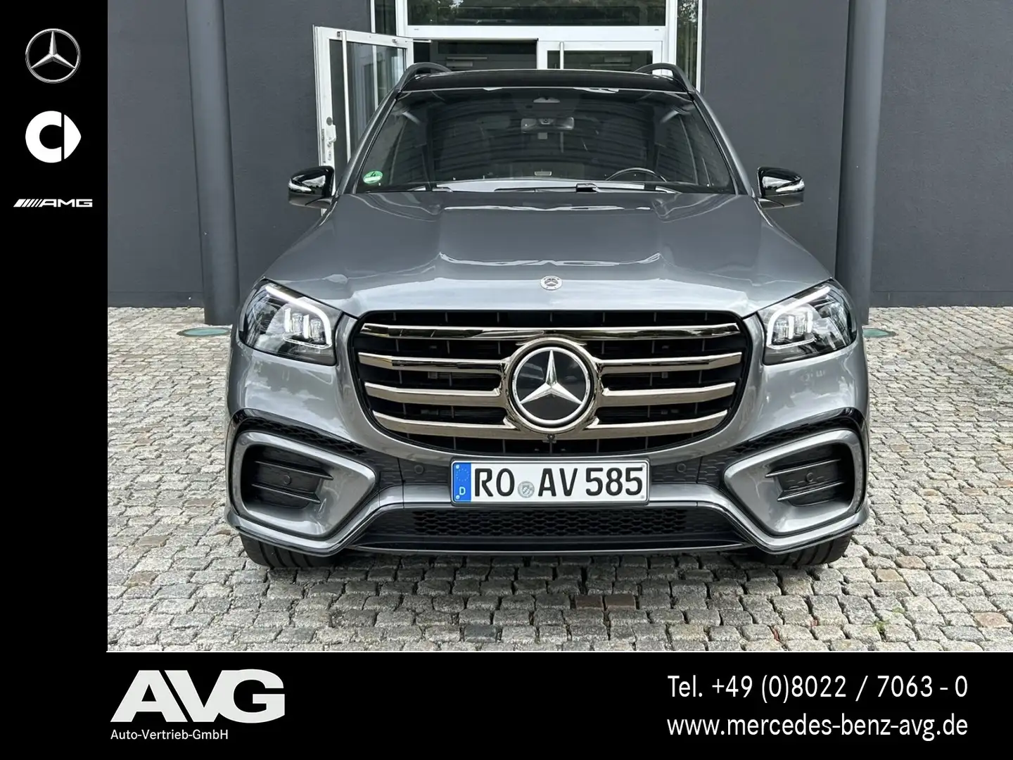 Mercedes-Benz GLS 450 GLS 450 d 4M AMG Premium+ Pano HuD AHK Massage LED Gris - 2