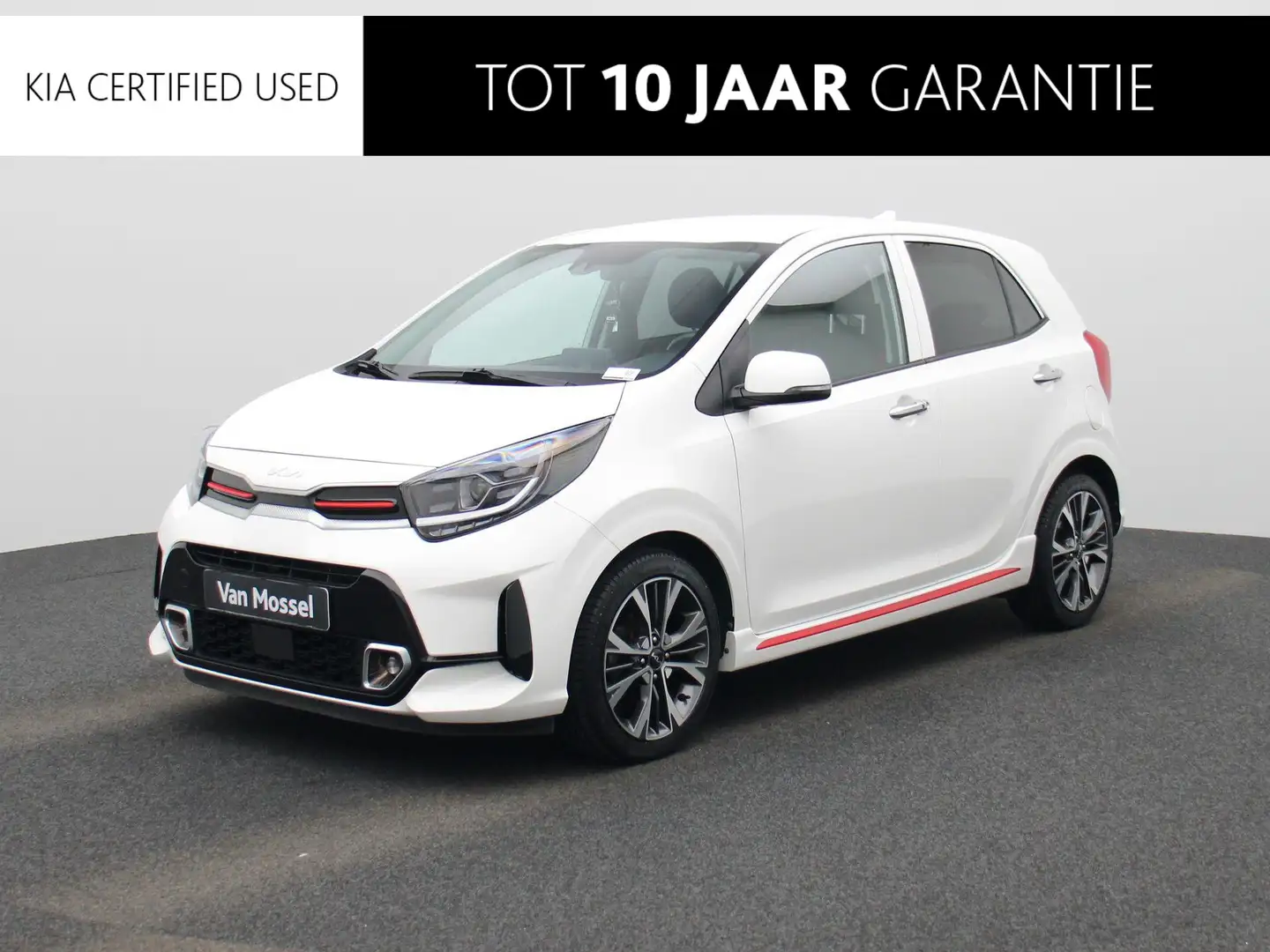Kia Picanto 1.0 DPi GT-Line Edition | Automaat | Camera | Stoe Wit - 1