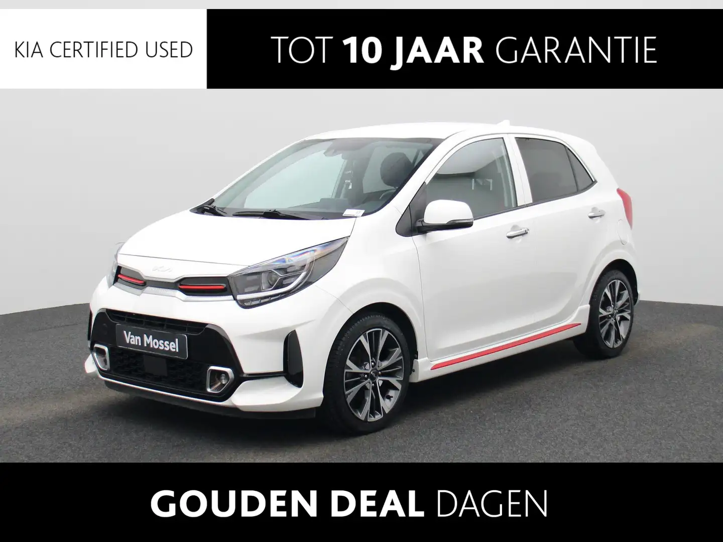 Kia Picanto 1.0 DPi GT-Line Edition | Automaat | Camera | Stoe Blanc - 1