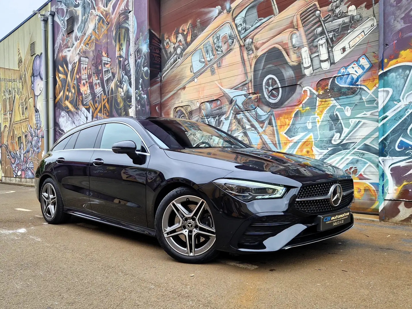 Mercedes-Benz CLA 200 Shooting Brake AMG Line *BTW aftrekbaar* Nero - 2
