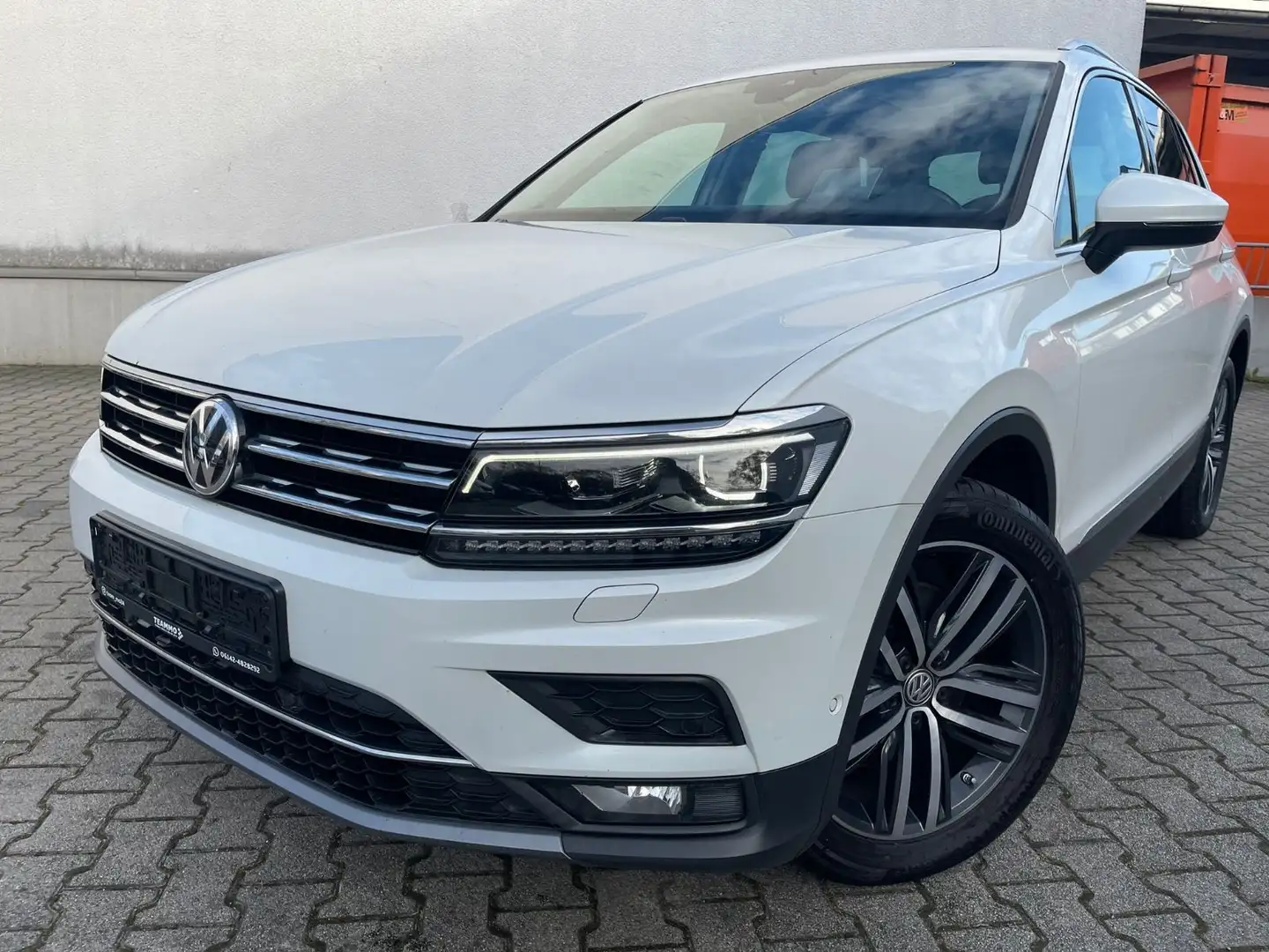 Volkswagen Tiguan Highline 4Motion 1.HD|DIGITAL|AHK|HUD Blanc - 1