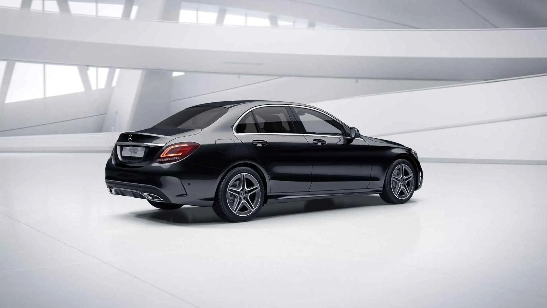 Mercedes-Benz C 180 Business Solution AMG | High Peformance LED | Stoe Negro - 2