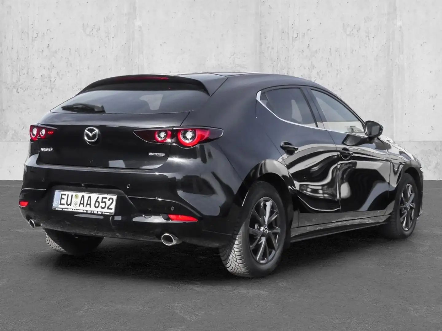 Mazda 3 2025 2.5L e-SKYACTIV-G 140PS 6GS FWD Homura HUD Na Schwarz - 2