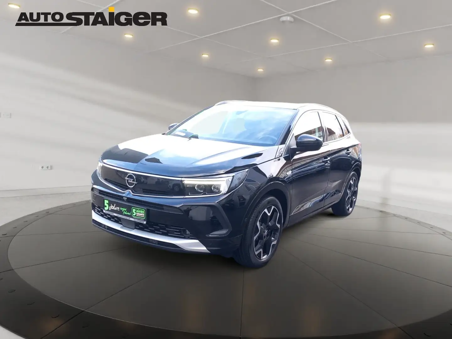 Opel Grandland 1.6 Turbo Ultimate Leder, PDC, SHZ, LED Noir - 2