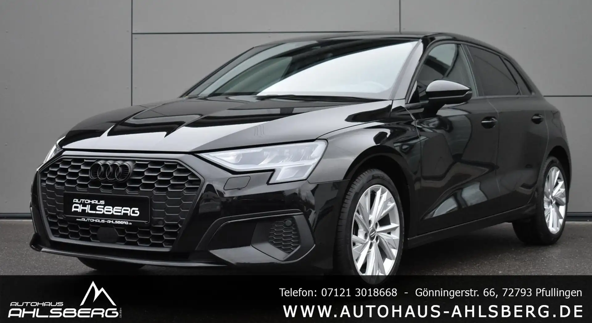Audi A3 35 TFSI SPORTBACK/S-TRONIC/ ACC/VIRTUEL.C/LED/NAVI Schwarz - 1