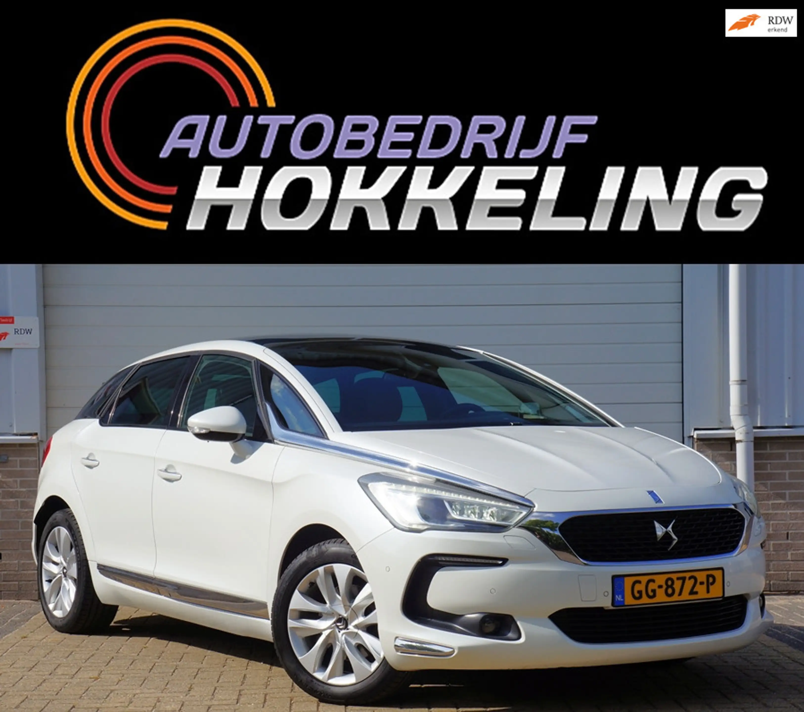 DS Automobiles DS 5 1.6 THP So Chic; Automaat+Panorama+Leder=VOL !!