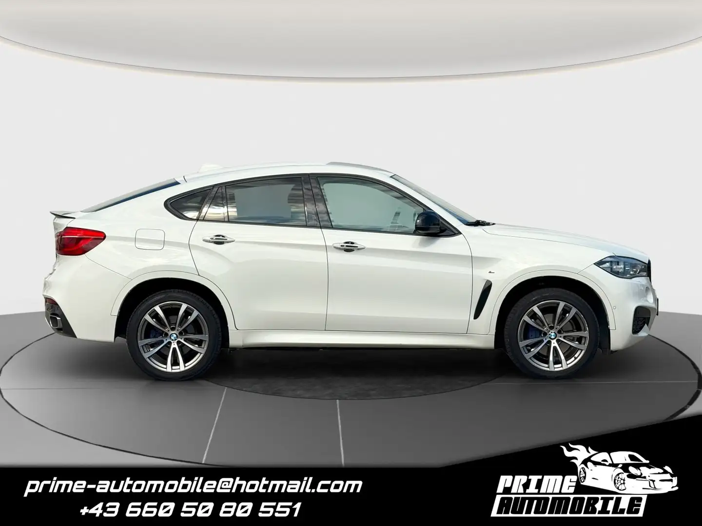 BMW X6 xDrive30d Aut. M-Sport *HEAD UP, DIGITAL TACHO* Weiß - 2