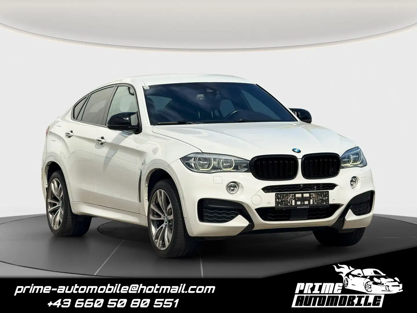 BMW X6 xDrive30d Aut. M-Sport *HEAD UP, DIGITAL TACHO* Weiß - 1
