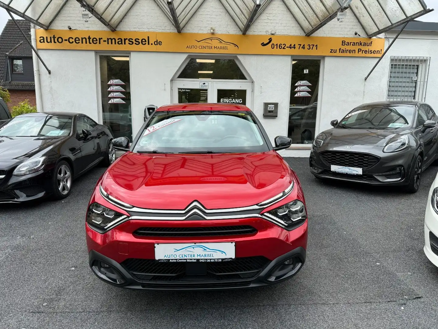 Citroen C4 Feel LED/DAB/TOUCH/1. HAND/SHZ/PDC/SPURHALTE Červená - 2