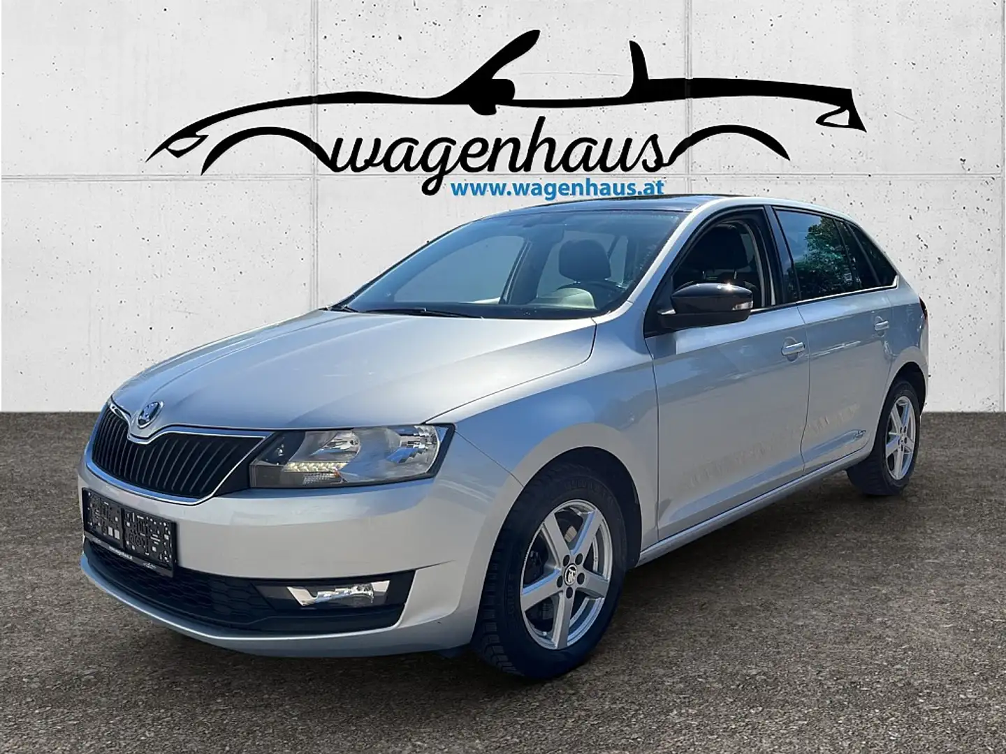 Skoda Rapid/Spaceback Rapid Spaceback 1,0 TSI Sport, APP, Panoramadac... Argent - 1