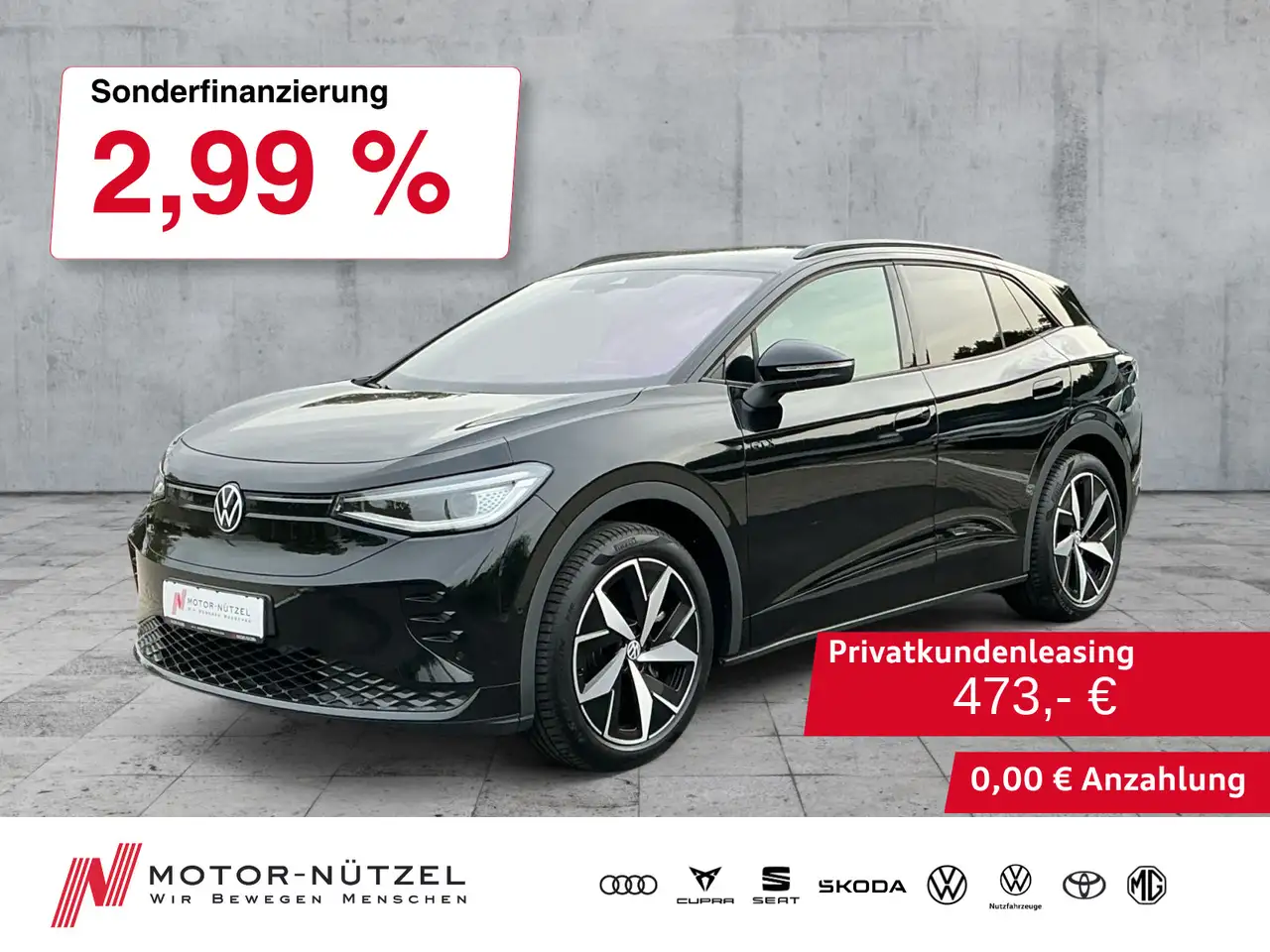 Volkswagen ID.4 GTX 220kW MATRIX+NAVI+APP+ACC+SHZ+AHK+360°
