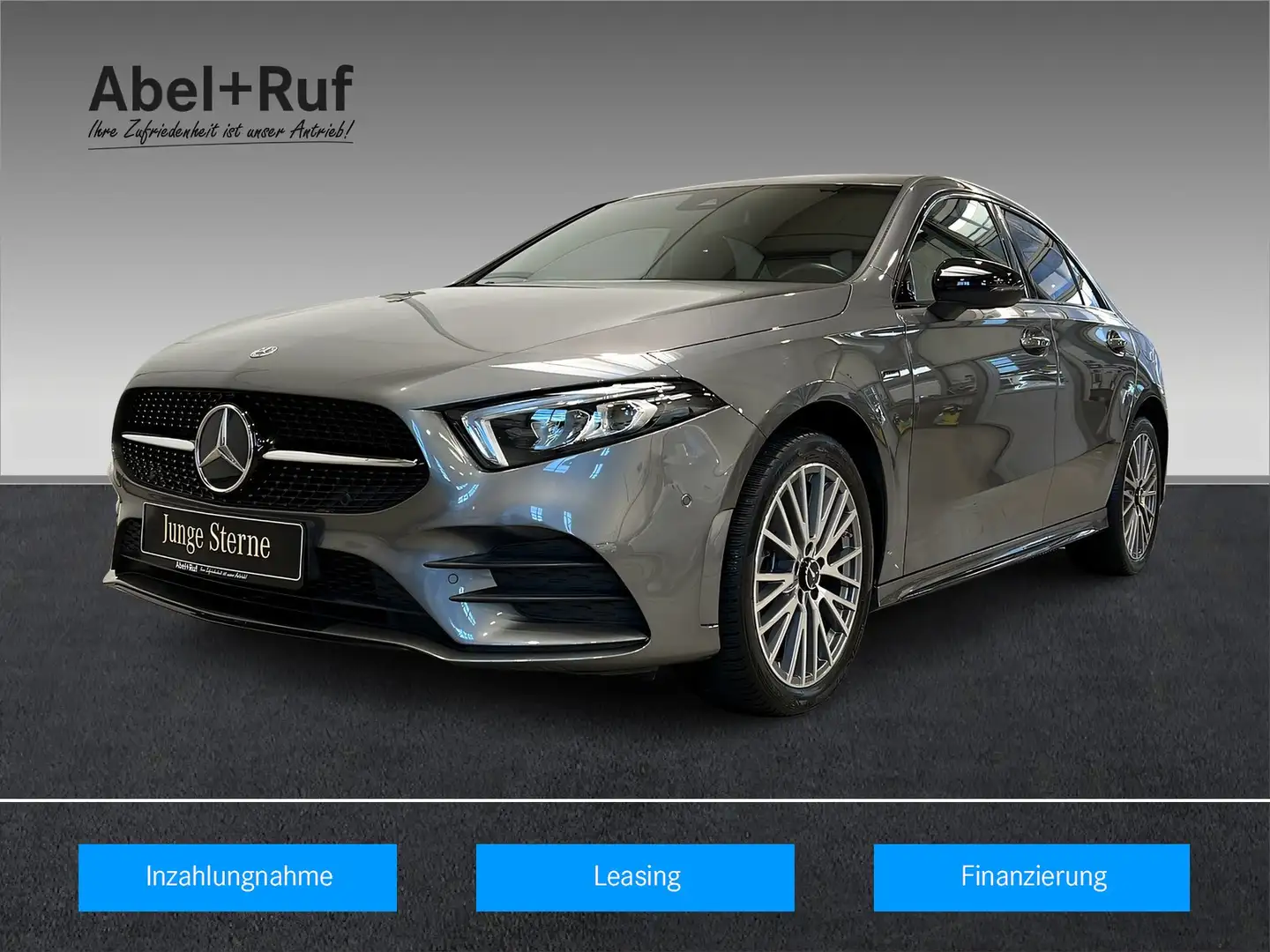 Mercedes-Benz A 250 e Limo AMG+MBUX+LED+NIGHT+Ambient+Kam+18'' Grey - 1