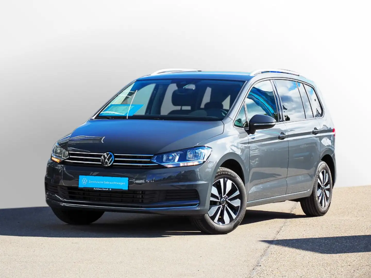 Volkswagen Touran 1.5 TSI Move KEYLESS, NAVI Bluetooth Klima Grau - 2