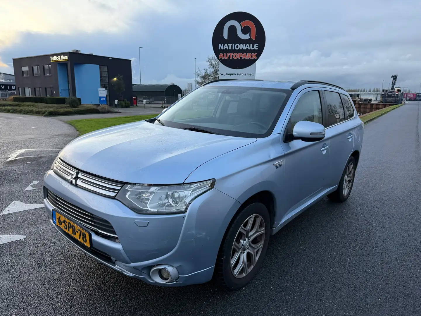 Mitsubishi Outlander 2013 * 2.0 PHEV Instyle * EXPORT & HANDEL Blauw - 1