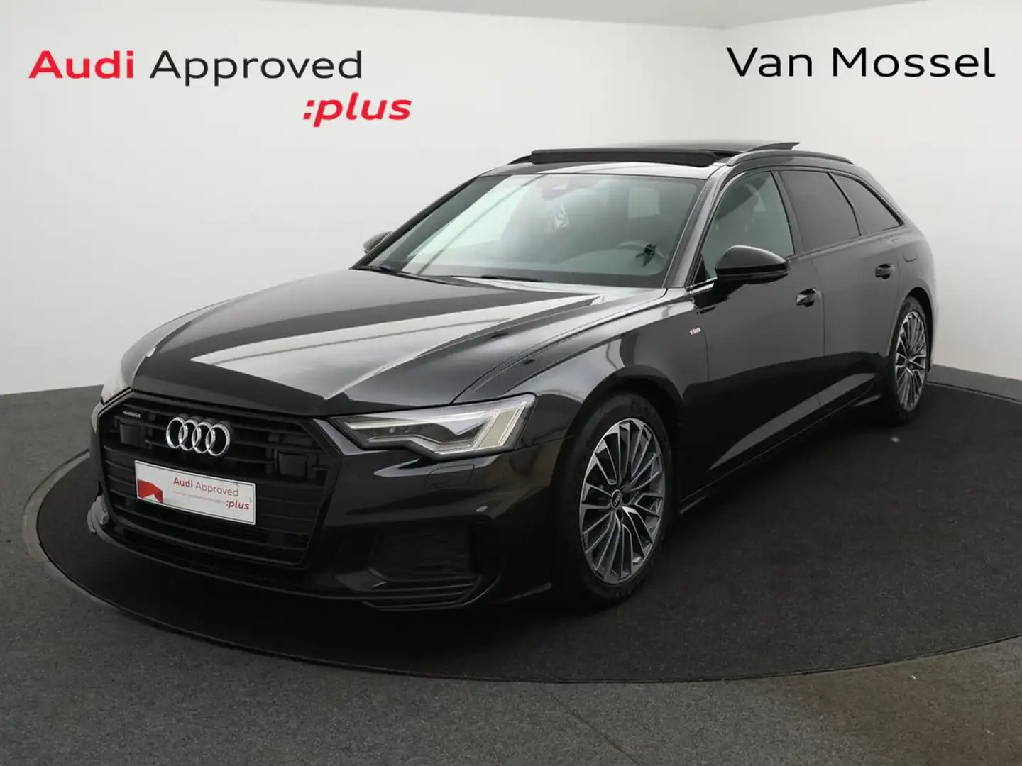 Audi A6 Avant PHEV Audi A6 Avant Competition 55TFSIe QUATT Zwart - 1