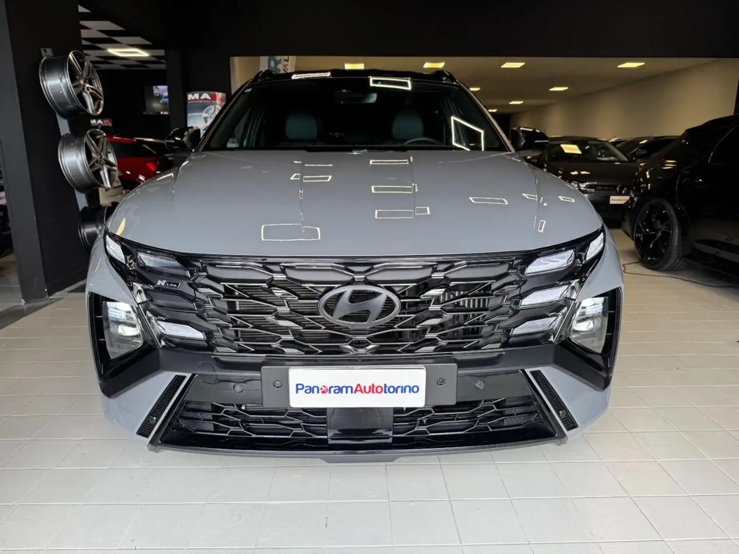 Hyundai TUCSON 1.6 HEV aut. N Line Сірий - 2
