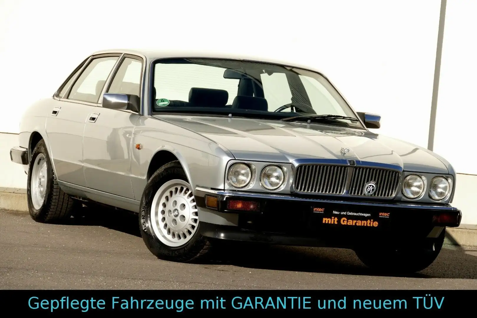Jaguar XJ40 XJ 40 3,2*SCHECKHEFT*Oldtimer*H-Zulass.*TÜV NEU Silber - 1
