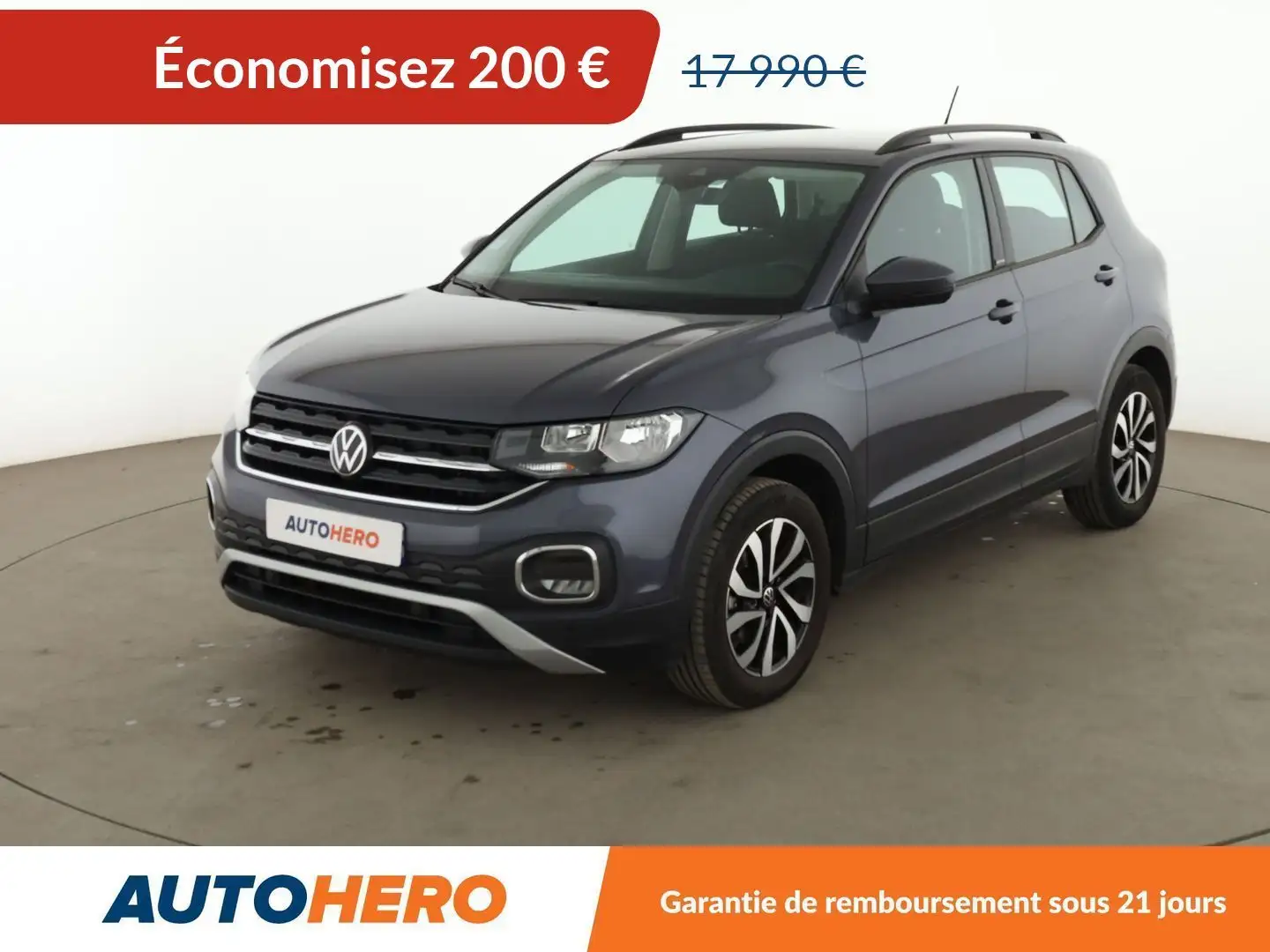 Volkswagen T-Cross 1.0 TSI Active Gris - 1