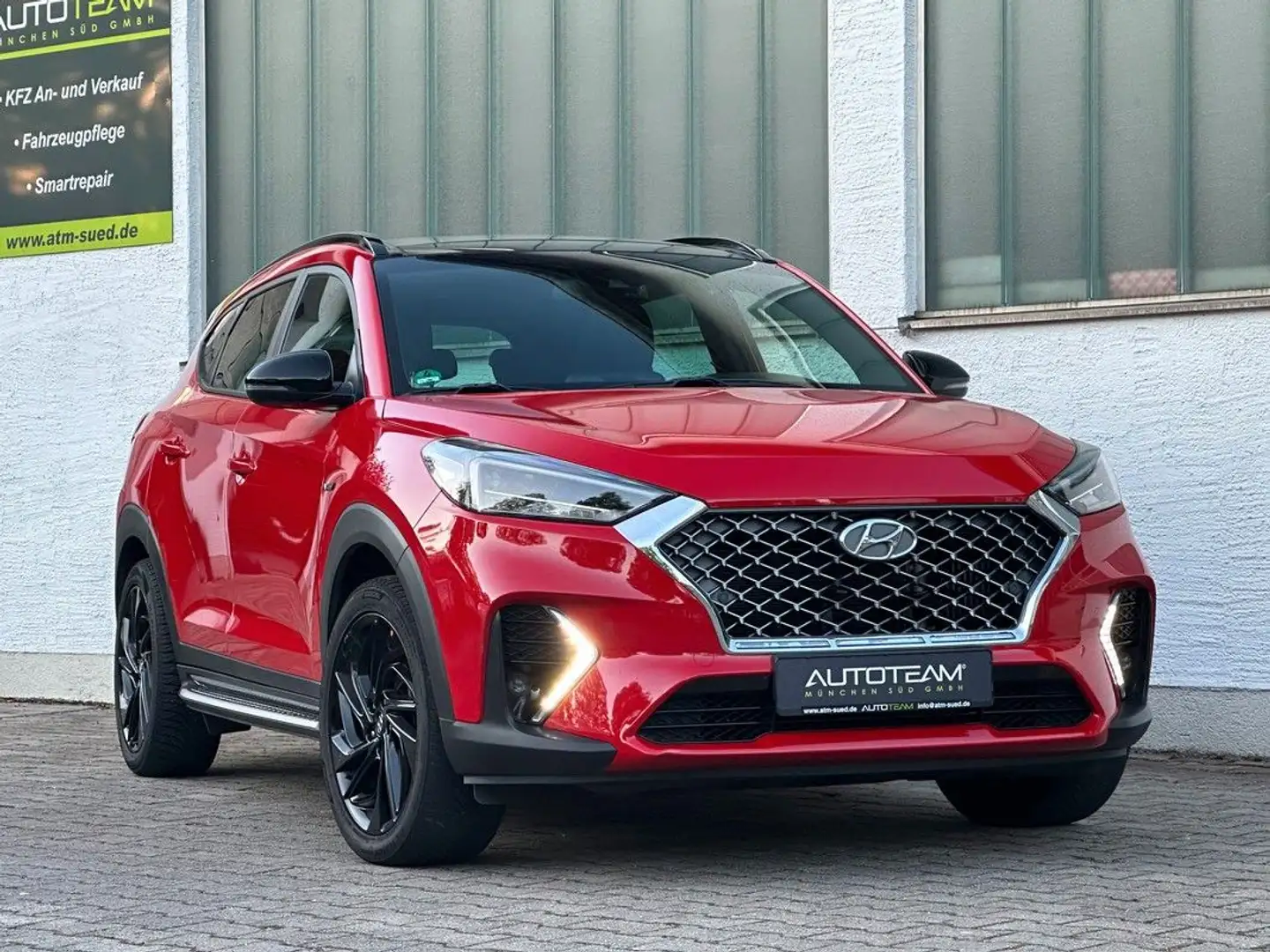 Hyundai TUCSON *N Line*Panorama*Navi*2WD*Kamera*AHK*Aut.* Rood - 1