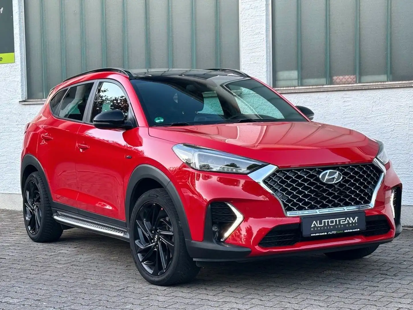 Hyundai TUCSON *N Line*Panorama*Navi*2WD*Kamera*AHK*Aut.* Rood - 2