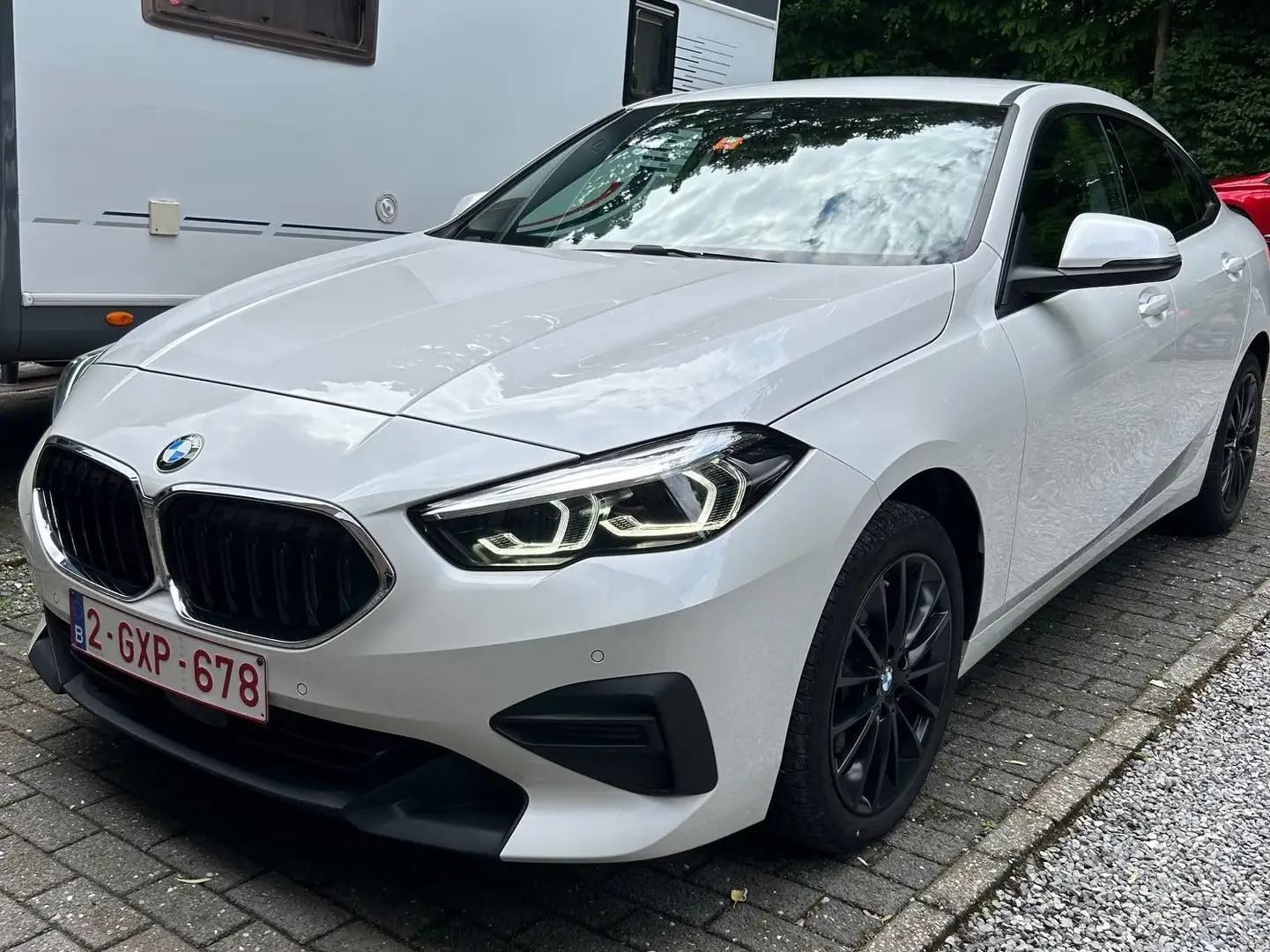 BMW 218 218i Gran Coupe Aut. Sport Line Blanc - 2