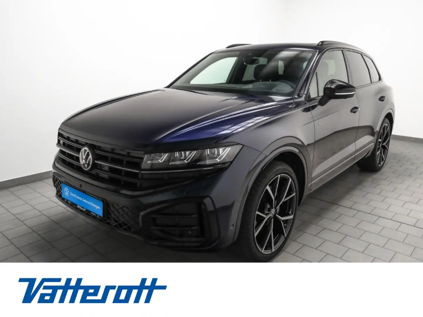 Volkswagen Touareg 3.0 TDI V6 4M R-Line Black Style Pano AHK Leder Blau - 1