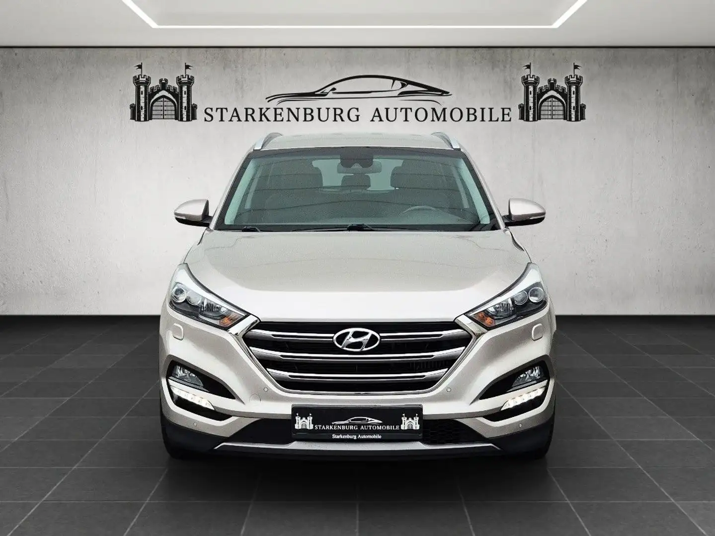 Hyundai TUCSON Premium 4X4/Automatik/Navi/Leder/Keyless Weiß - 2