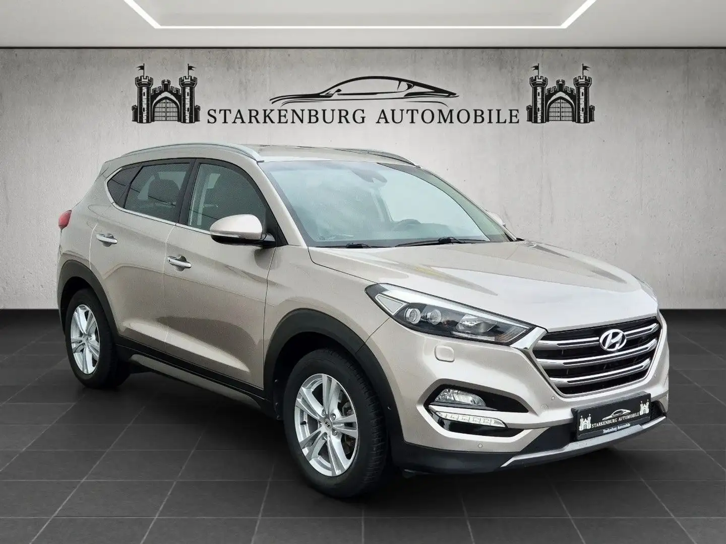 Hyundai TUCSON Premium 4X4/Automatik/Navi/Leder/Keyless Weiß - 1