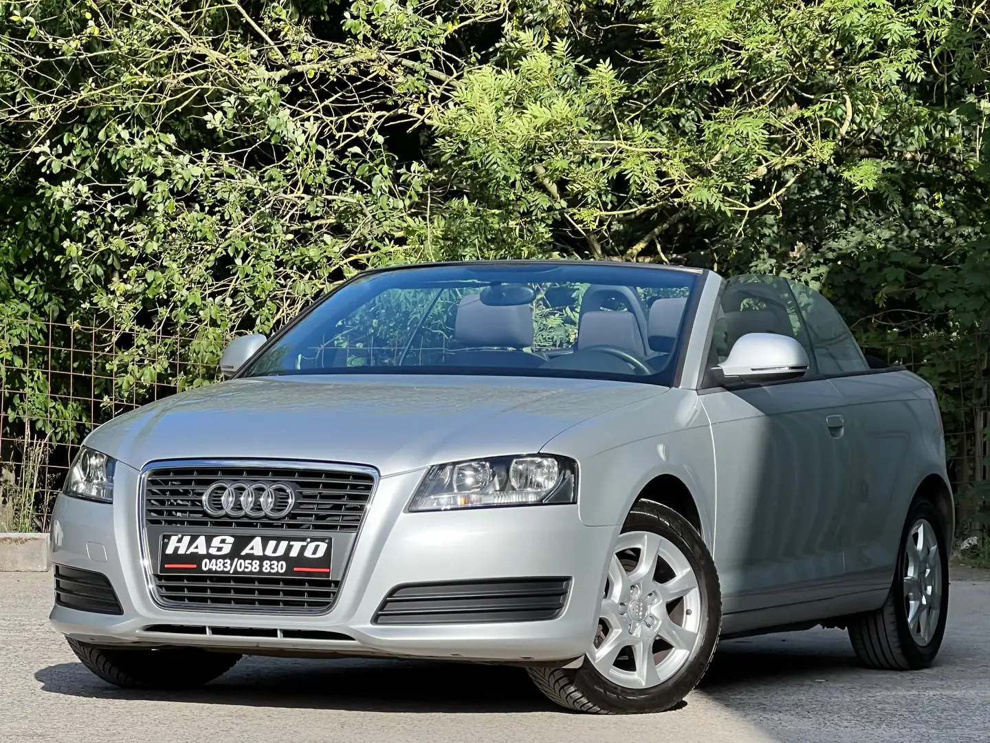 Audi A3 Cabriolet 1.9 TDI//CLIM//CRUISECONTROL//CARNET Gris - 1