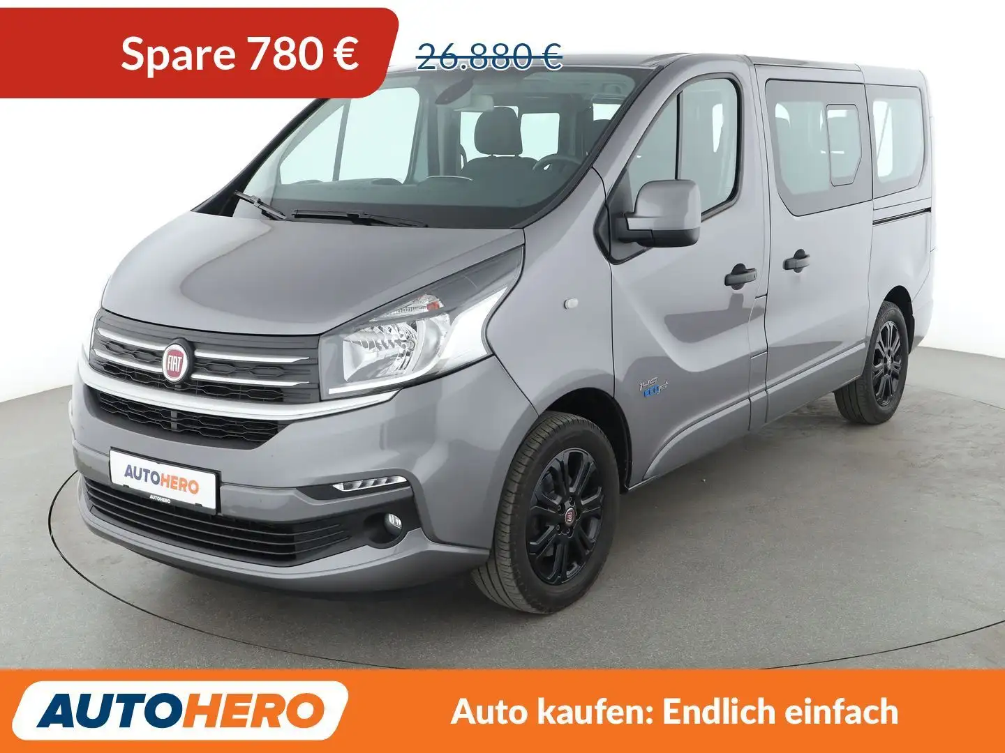 Fiat Talento 2.0 TwinTurbo Diesel Ecojet L1H1 1,0t Family*PDC* Grau - 1