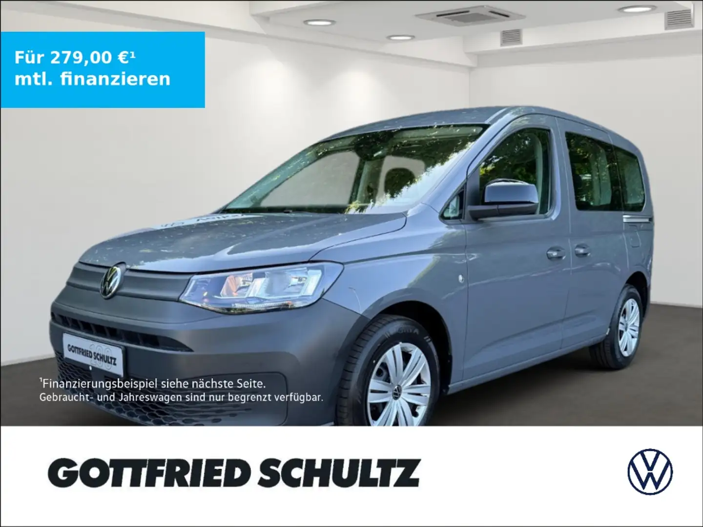 Volkswagen Caddy 1.5 TSI SHZ PDC KLIMA ZV E-FENSTER Grau - 1