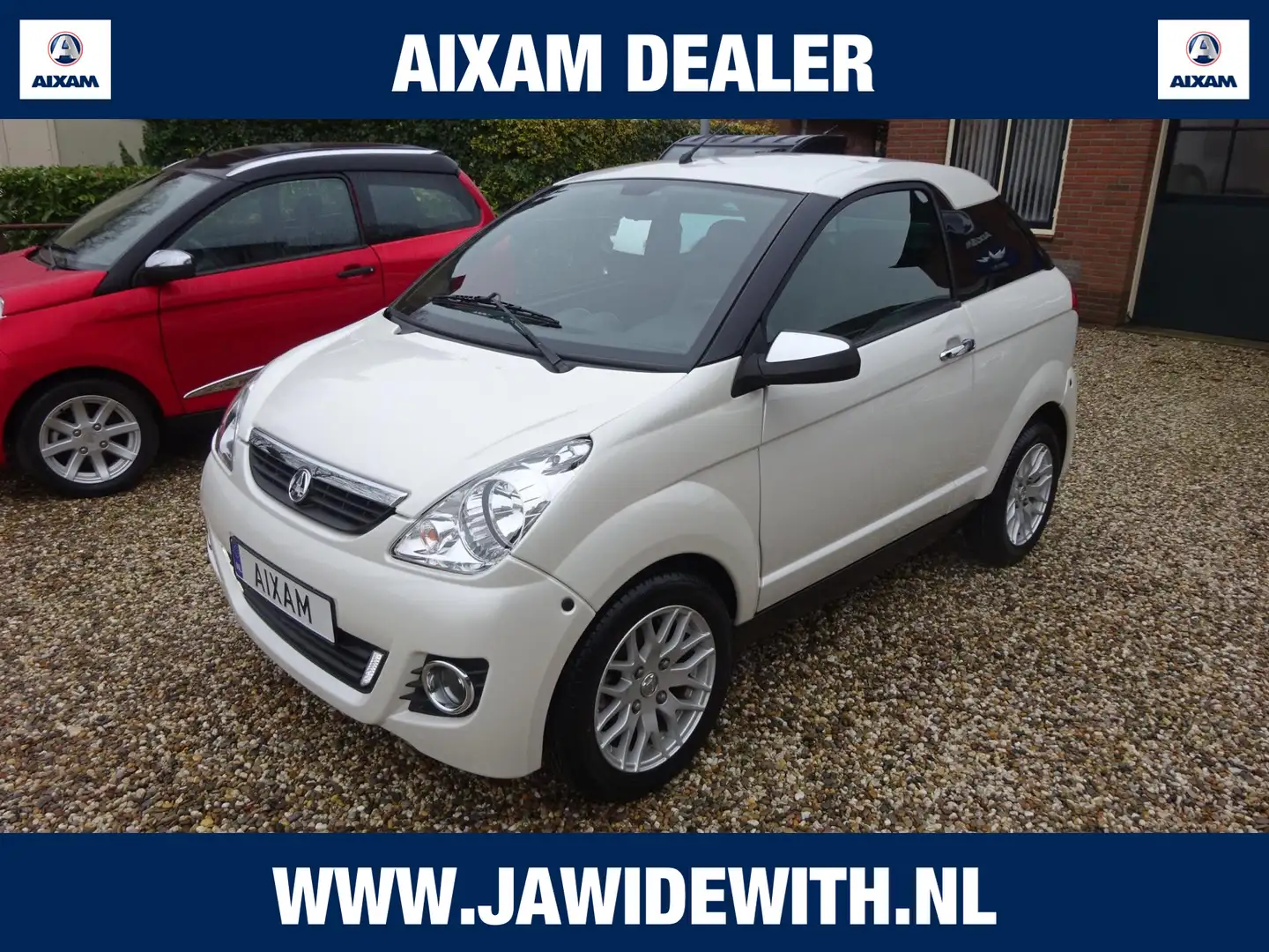 Aixam Coupe Premium Centrale deurvergrendeling, Parkeersensore Blanco - 1