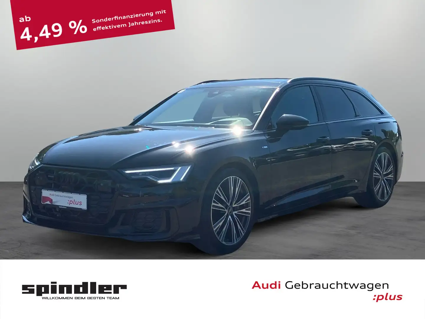 Audi A6 S-Line 50TDI quattro/ Pano, Matrix, AHK Schwarz - 1