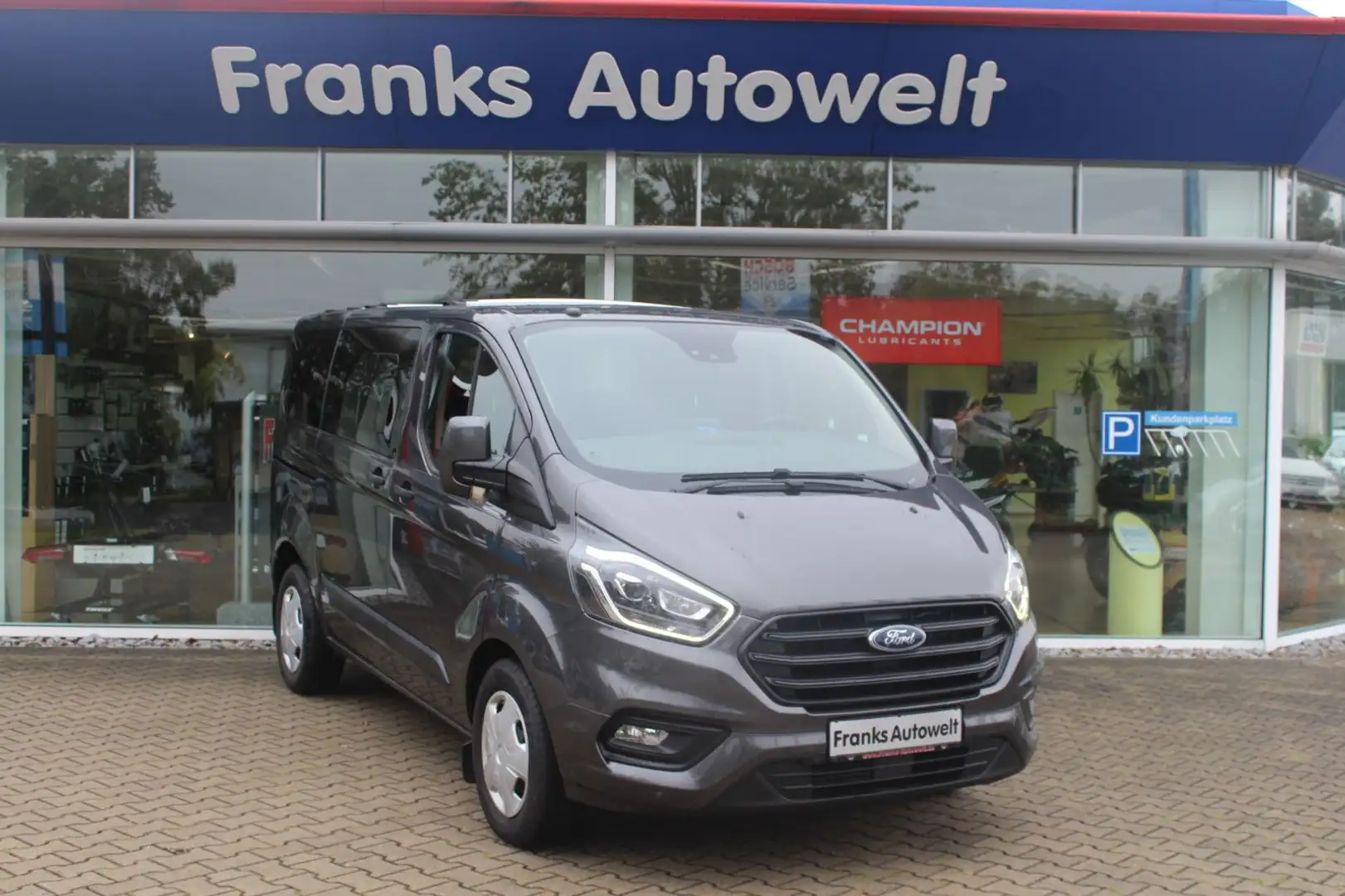 Ford Transit Custom 2,0l 8 Sitze /AHK Grau - 1