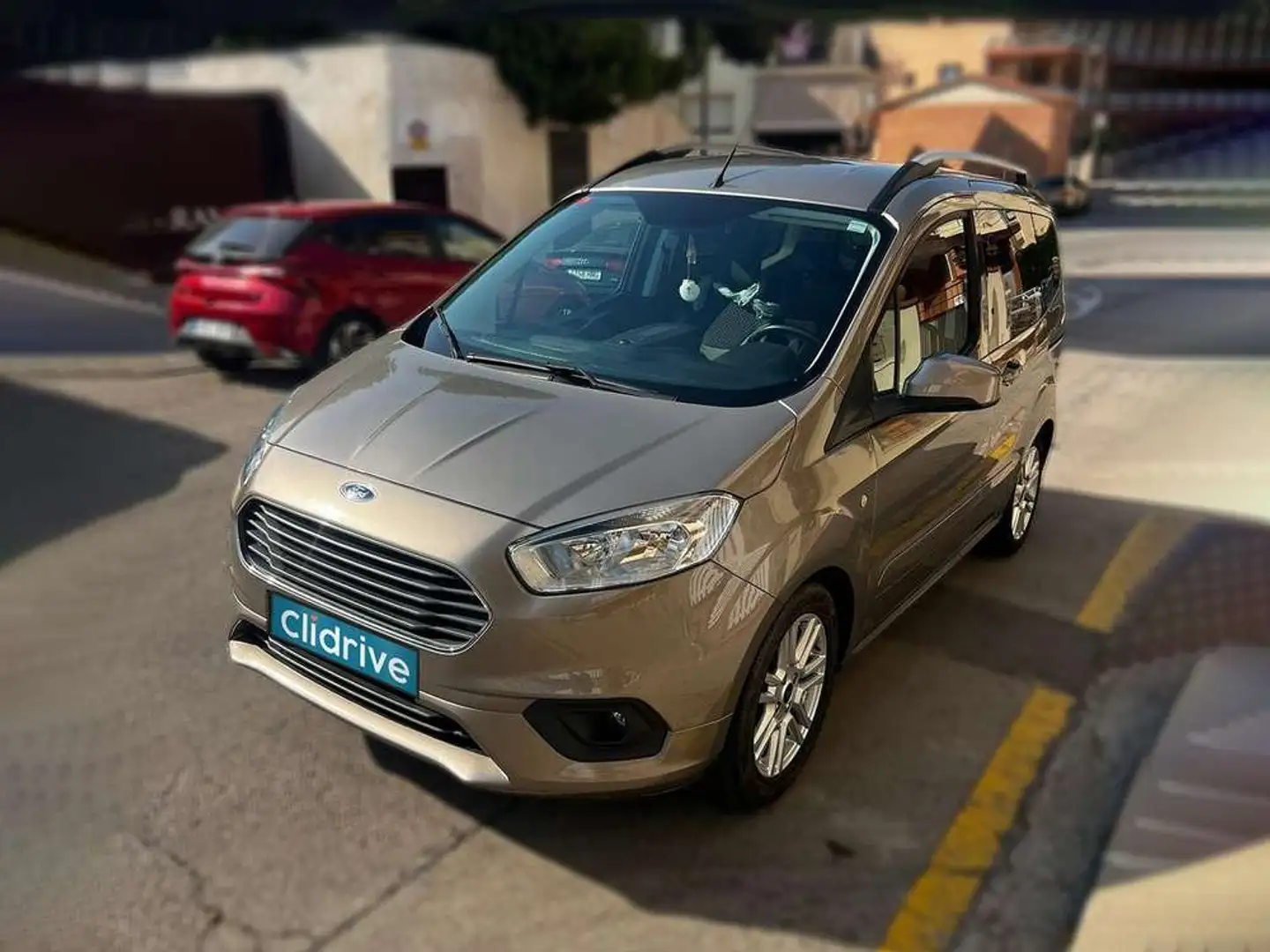 Ford Tourneo Connect 1.0 Ecoboost Titanium Marrón - 2