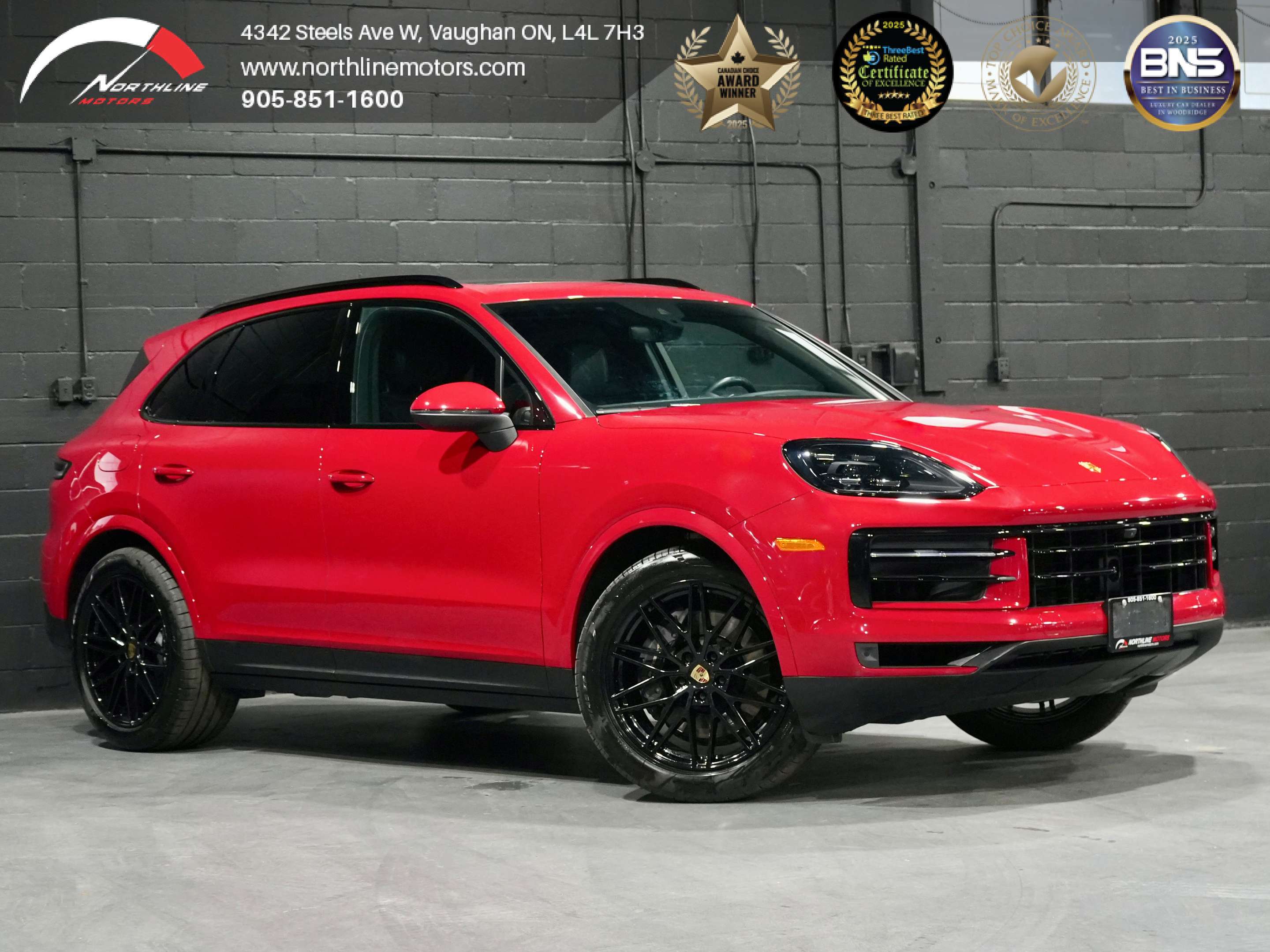 Red 2024 Porsche Cayenne AWD SUV / Crossover All-Wheel Drive Automatic