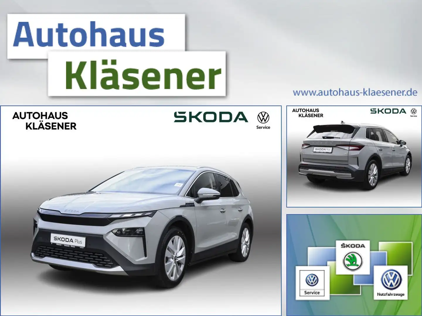 Skoda Elroq 85 Loft 210 KW Automatik Elektro 82 kWh Grau - 1