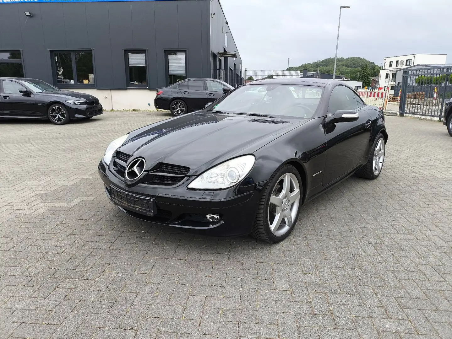 Mercedes-Benz SLK 200 K,OMA AUTO,2 HD,SITZHEIZUNG,LEDER Schwarz - 2
