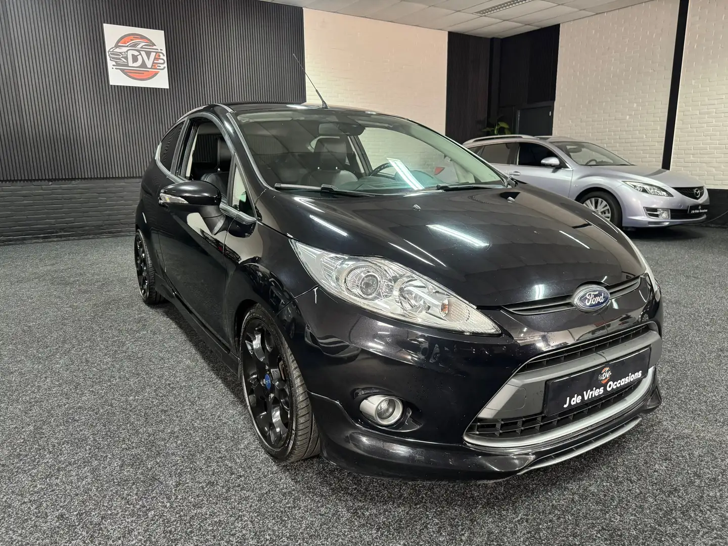 Ford Fiesta 1.6 Metal, VOL LEDER, KEYLES, STL VERW, AIRCO, ELE Noir - 2