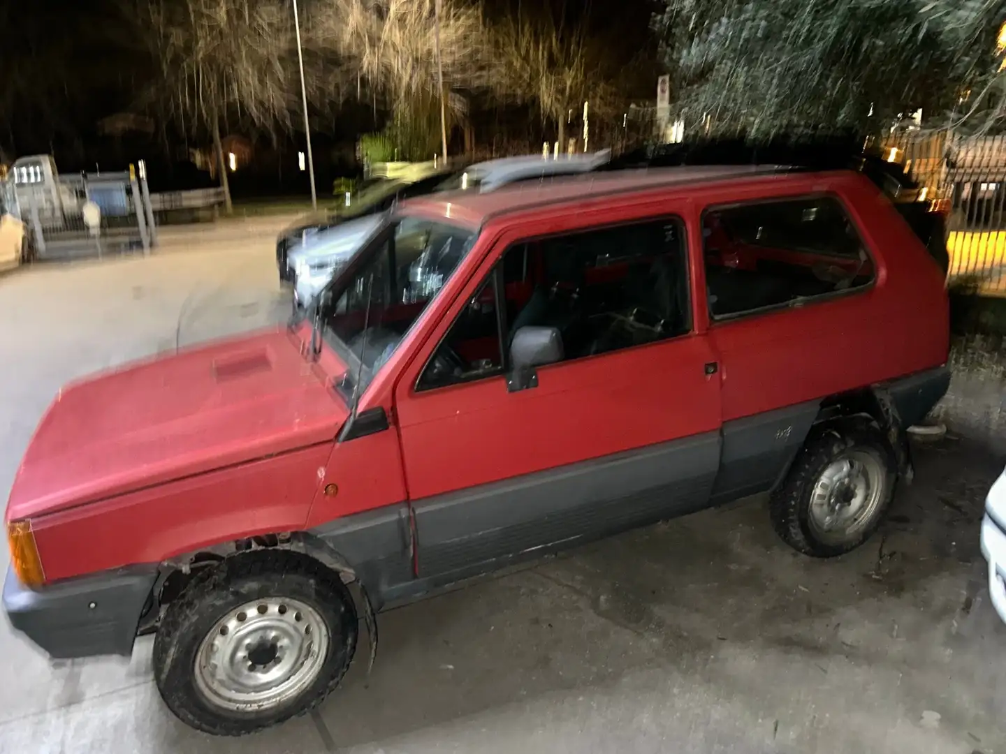 Fiat Panda metano asi metano 4 per 4 unica Rood - 1