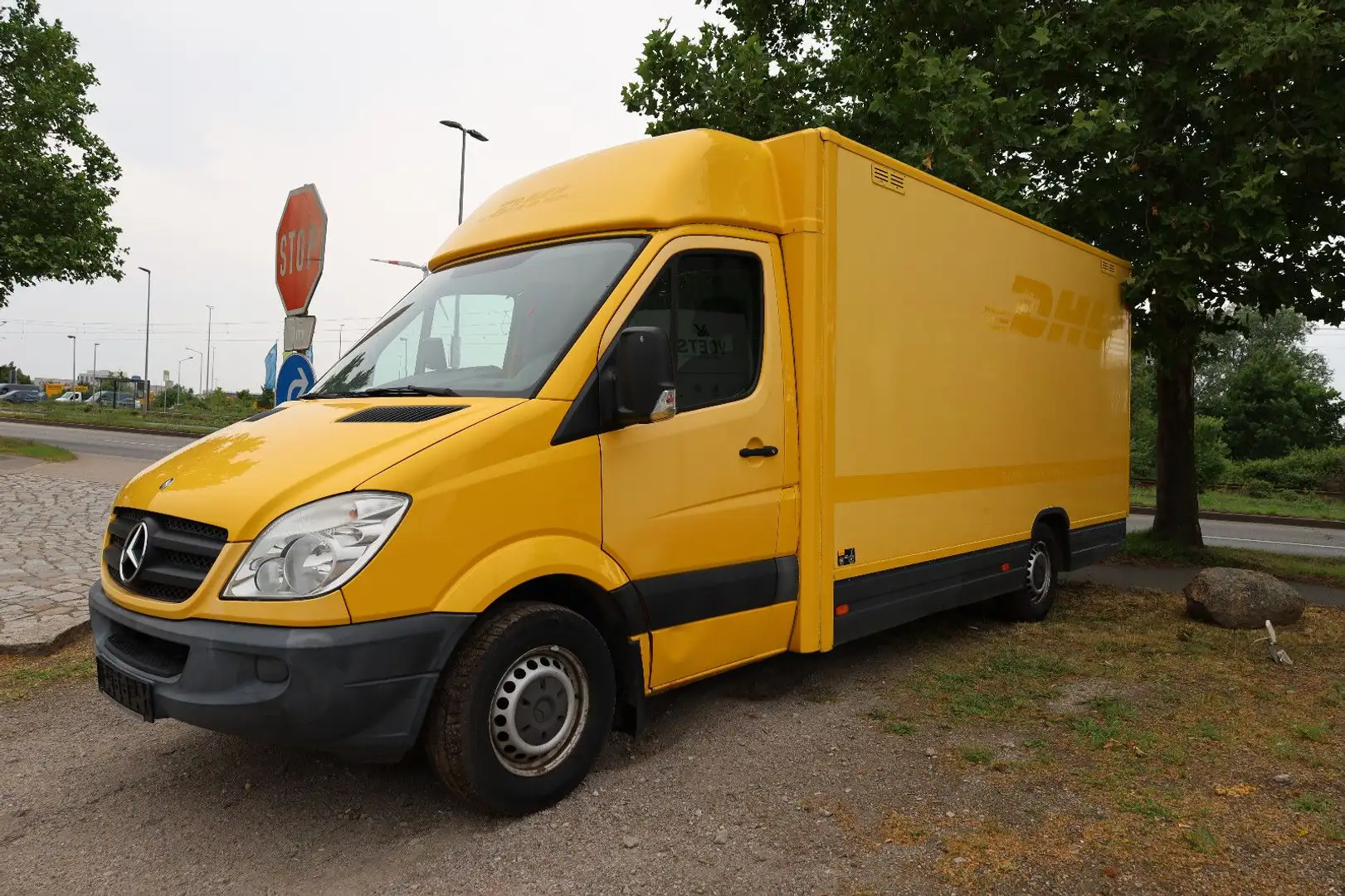 Mercedes-Benz Sprinter II Pritsche/ Koffer/Regalsystem Gelb - 2