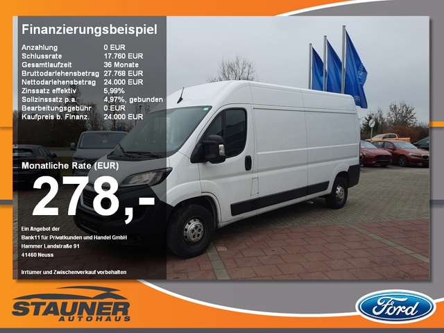 Imagine Peugeot Boxer Kasten Hochraum 2.2 BlueHDi L3/H2 Navi