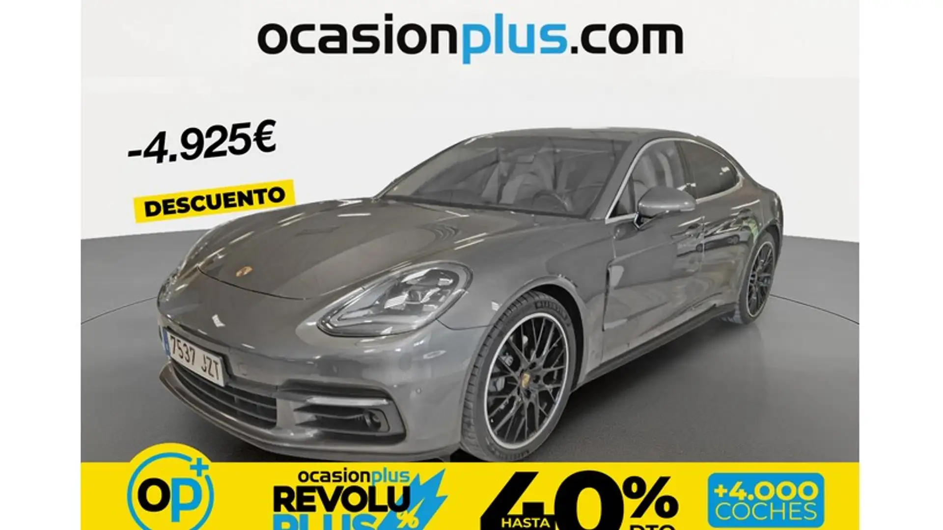 Porsche Panamera 4S Diesel Aut. Gris - 1
